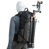 Tripod/monopod mounting system on front
