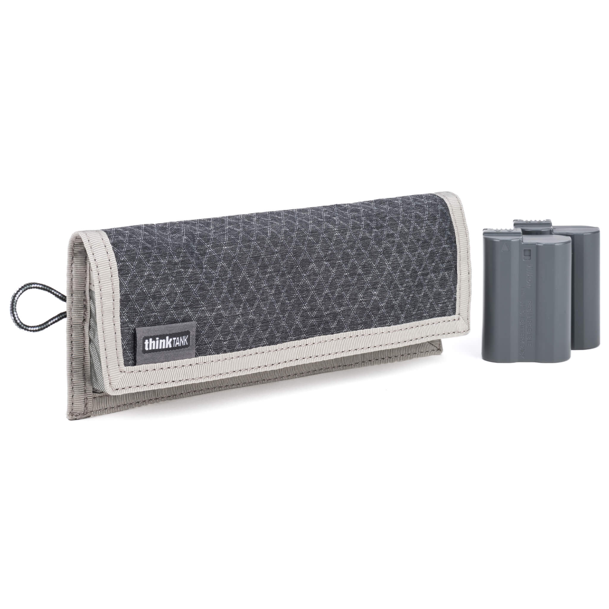 Securely folds, fastens, and contains contents