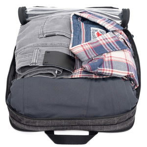 Good for folded shirts, pants, sweatshirts and other types of clothing