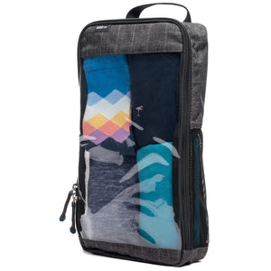 Clear front winndows for full visibility of contents