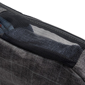 Side mesh panels for breathability