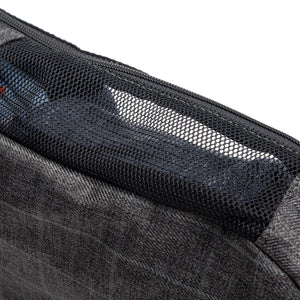 Side mesh panels for breathability