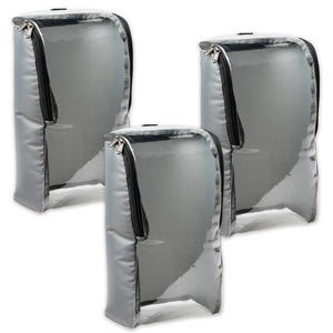 3 Organizer Cubes included