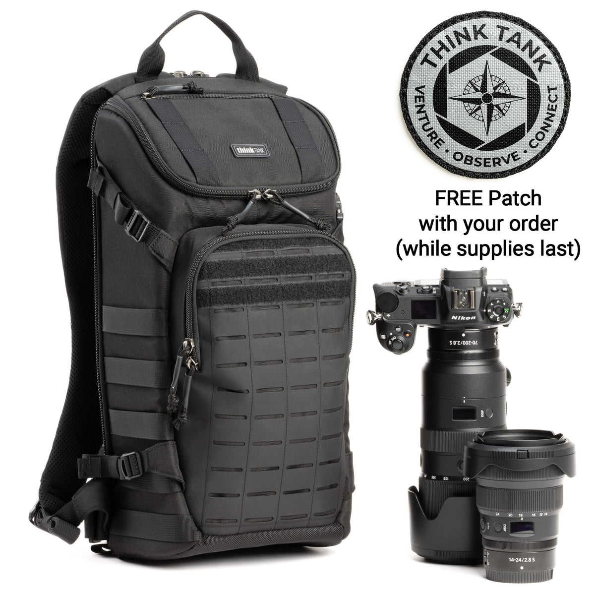 Think Tank DarkLight 14L Backpack Black
