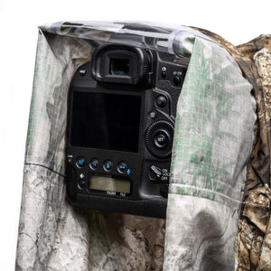 Ability to access your camera through one cinch-able sleeve
