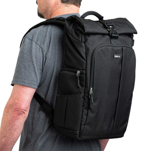 FocusPoint 30L RollTop in position on back