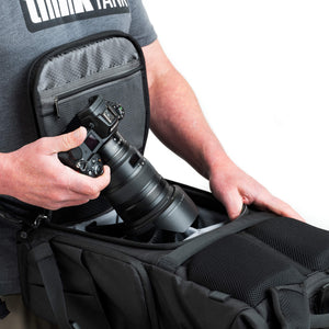 Quick and convenient camera access with side and back entry options