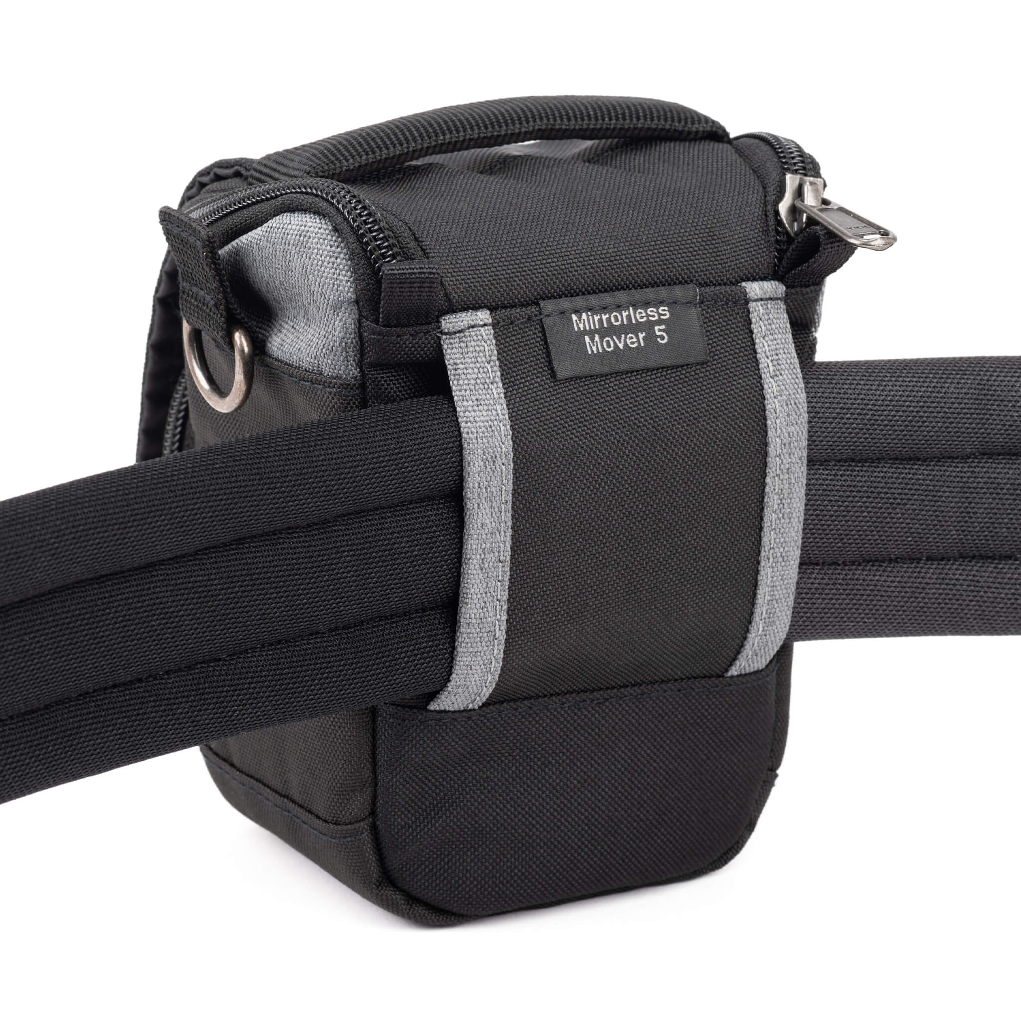 Belt pass-through easily converts the bag to a belt pack