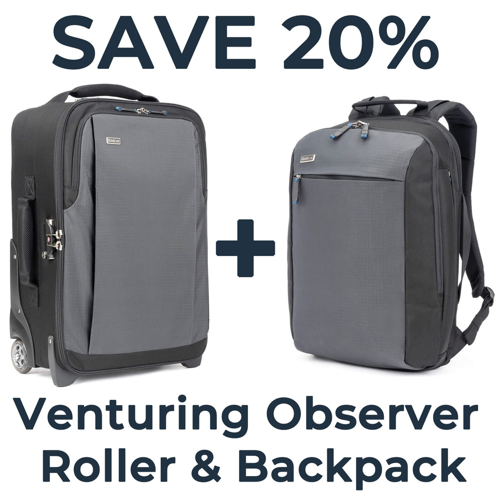 Venturing Observer Travel Roller & Backpack Bundle