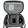 Fits one gripped Mirrorless or DSLR kit with 3–5 lenses or one ungripped Mirrorless or DSLR body with 70-200mm f/2.8 attached