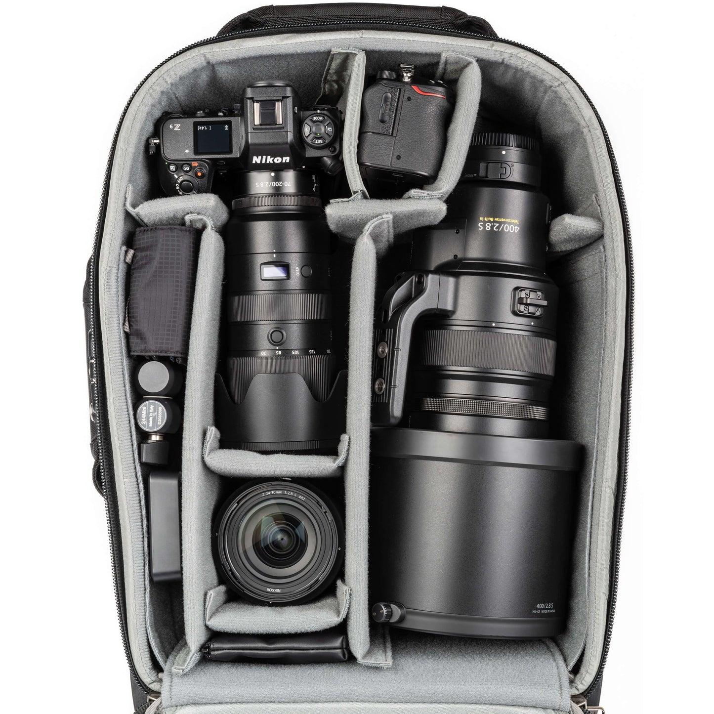 Nikon Z9+70-200mm f/2.8, Z6, 400mm f/2.8, 24-70mm f/2.8