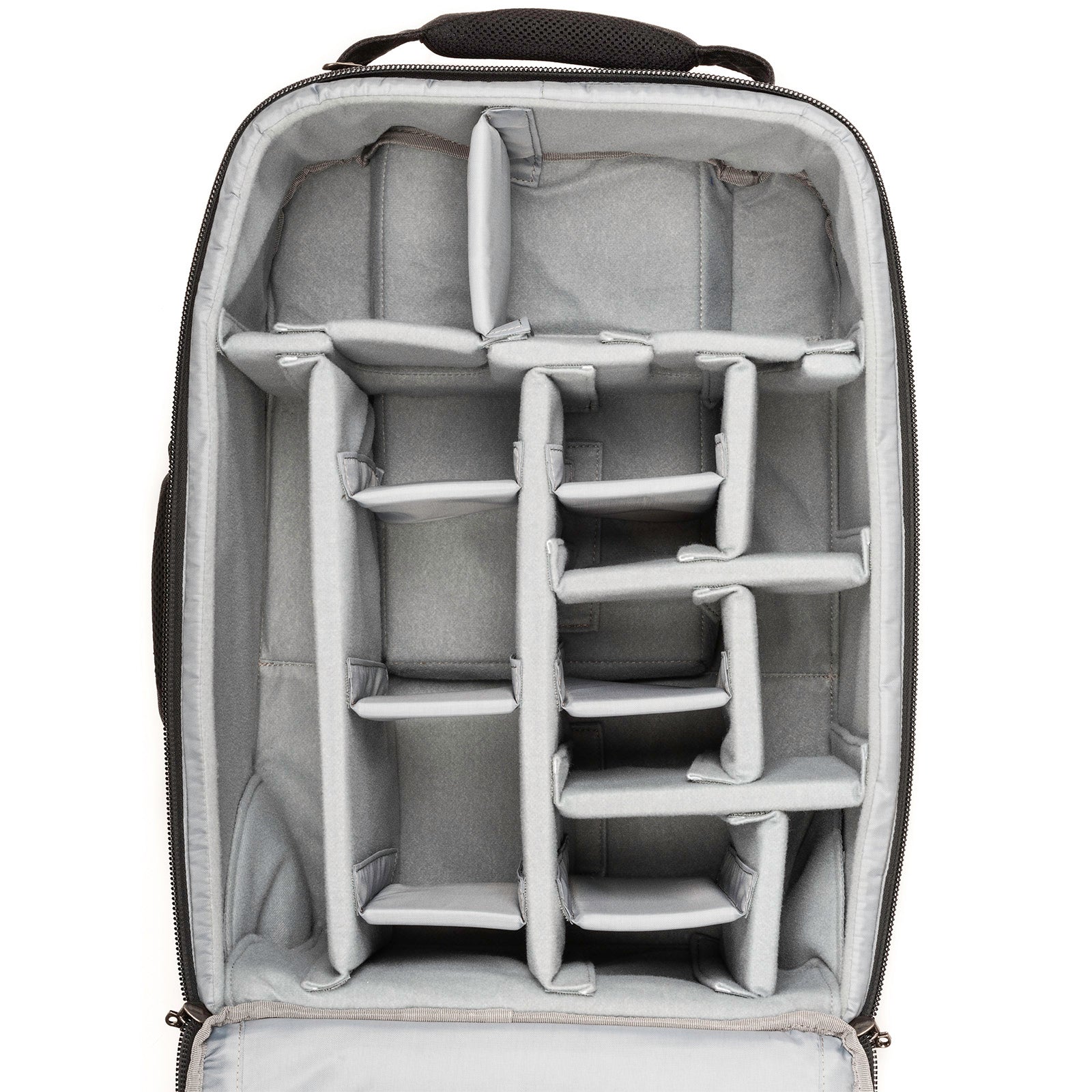 Specially designed interior to maximize gear for carry-on. Meets most U.S. and International airline carry-on requirements.