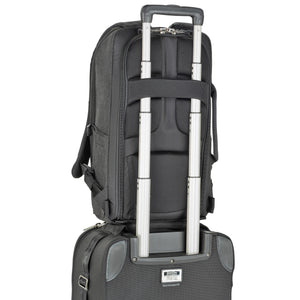 Luggage handle pass-through