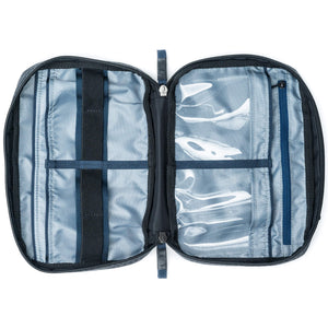 Open book design provides full access and visibility