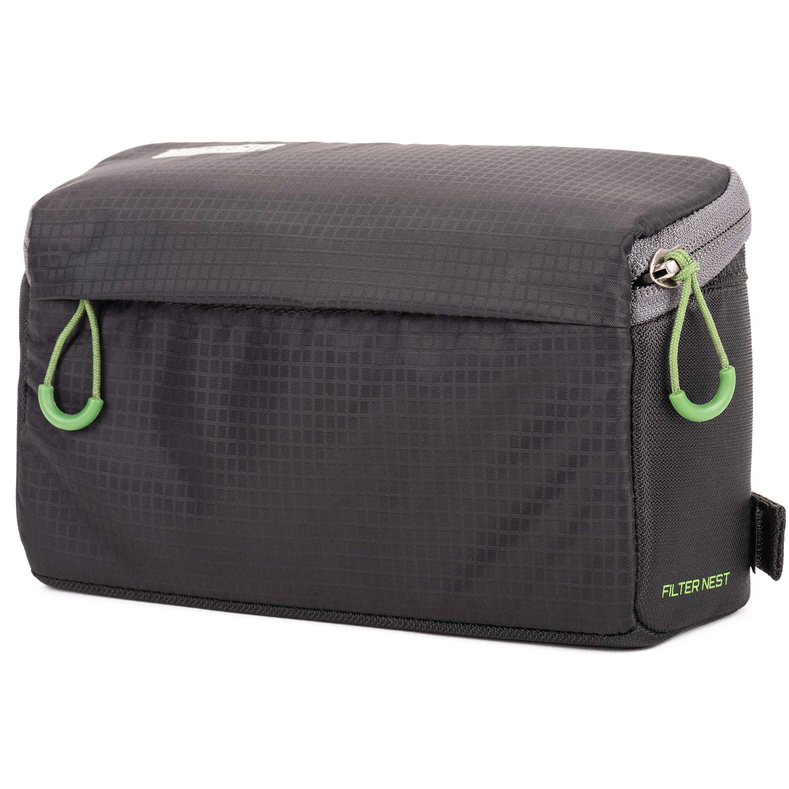 Zippered top lid
