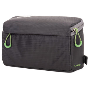 Zippered top lid
