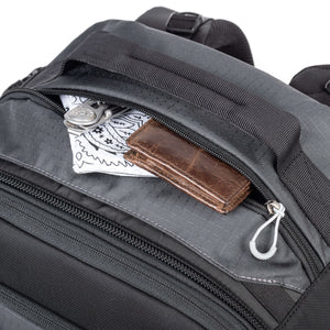 Improved top pockets for easier access to small items