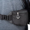 Zippered pocket on waist belt