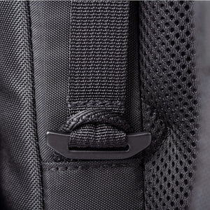 Detail of removable top pocket attachment point