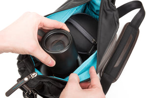 Protect lenses during travel