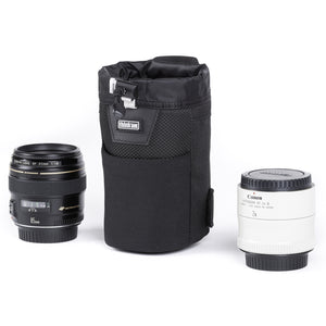 Fits smaller lenses such as 50mm f/1.4, 85mm f/1.8 and teleconverters
