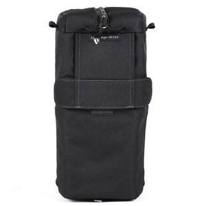 Pouch rotates or locks on any Think Tank belt or beltpack (sold separately)