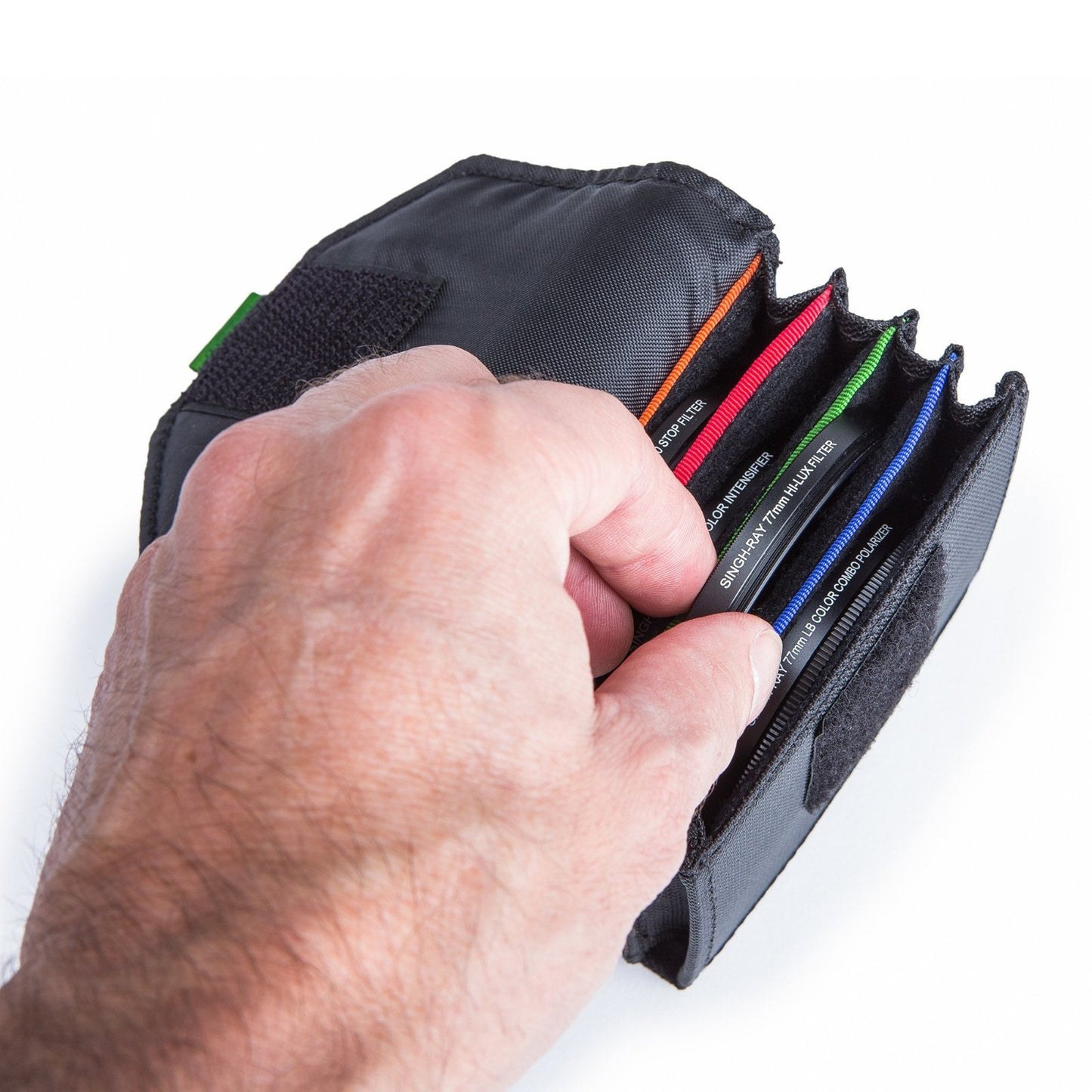 Filter Nest Mini offers protection and ease in a compact case for 4 round filters.