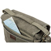 Wide storage pocket on back