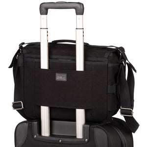 Luggage handle pass-through