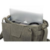 Dedicated pockets fit a 10" tablet and a 13" laptop