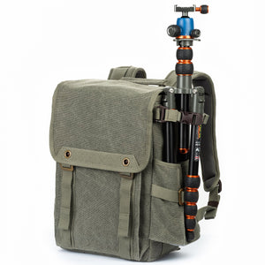 Tripod attachment on side or front panel