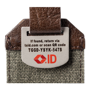 Unique Travel Sentry ID code protects against accidental loss