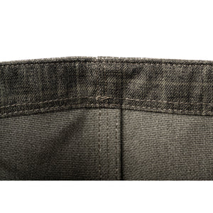 Strong construction: canvas material, triple stitched, leather reinforced stress points, thick web
