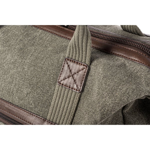 Full-grain leather reinforcements