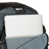 Dedicated padded sleeve fits up to a 16” laptop or a 3L reservoir in the front pocket