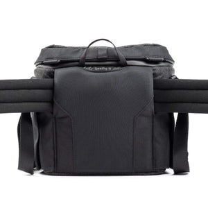 Belt pass-through slot fits Think Tank Modular Belts (Not Included)