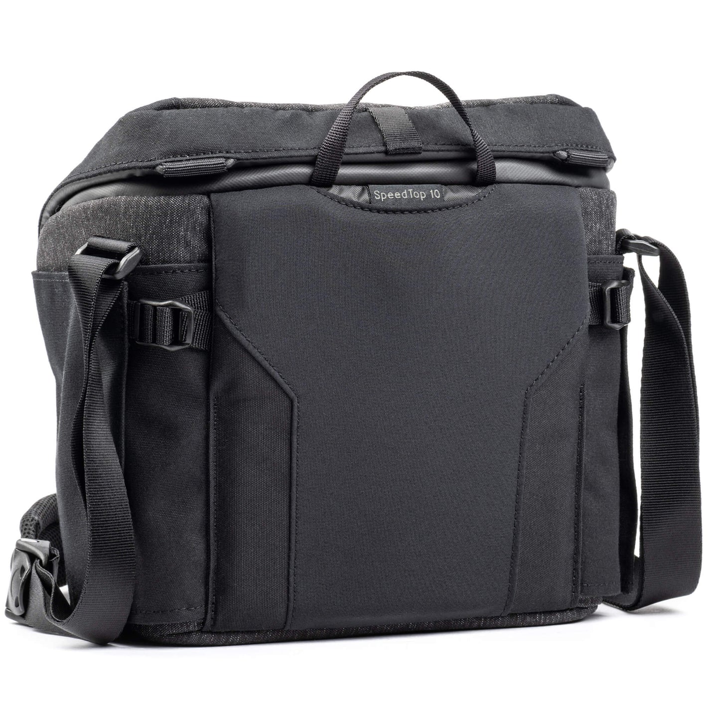 Comfort-padded back panel