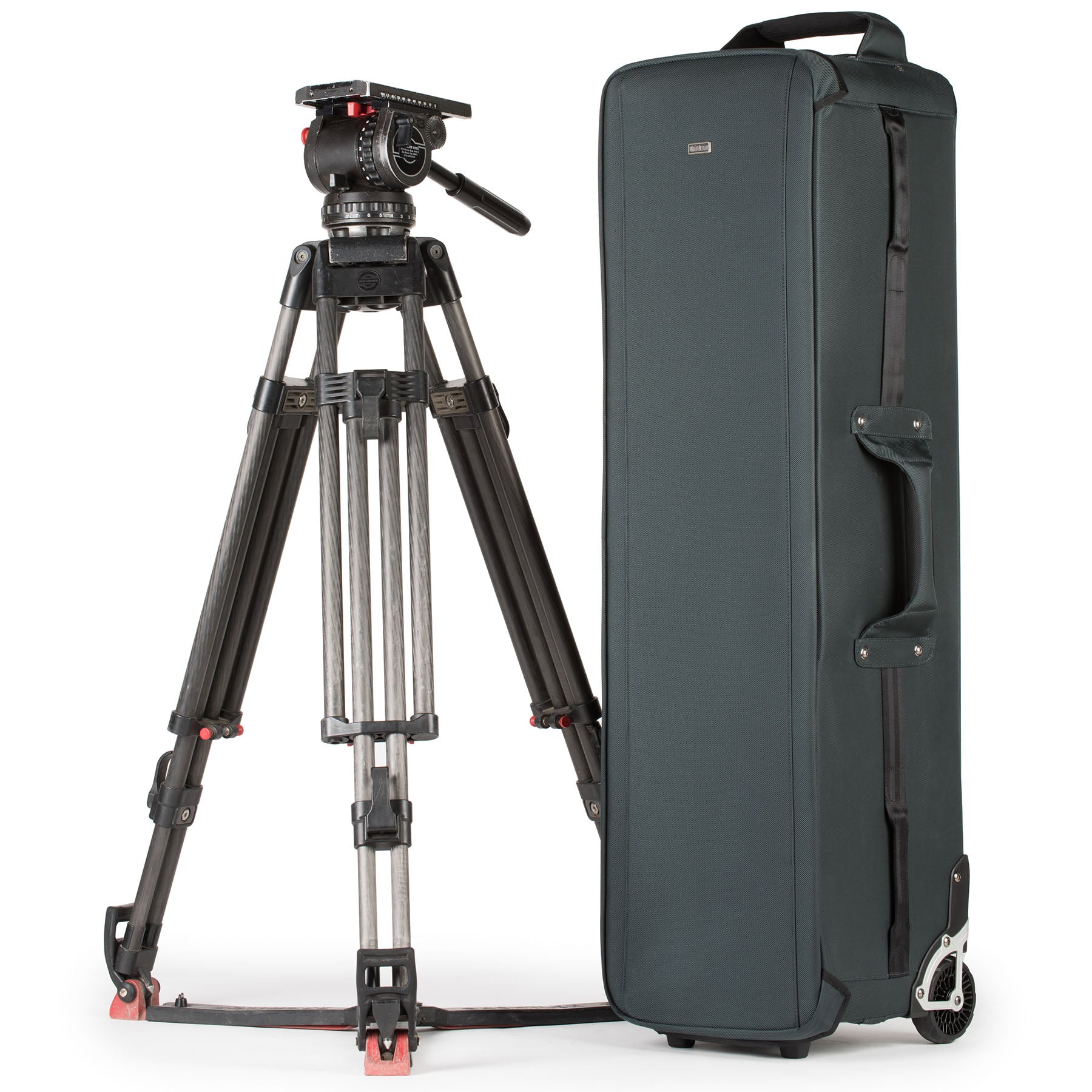 Holds cinema sized tripods, stands, sliders and/or modifiers up to 40”