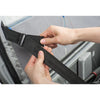Adjustable lid straps keep bag open and accessible
