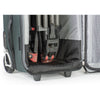 Easy-to-clean internal bottom lining for those messy location shoots