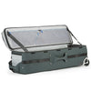 Coffin-style opening gives unencumbered access to gear