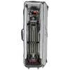 Holds cinema sized tripods, stands, sliders and/or modifiers up to 40”