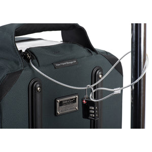 Included lock and cable to secure the main compartment and your case to a fixed object