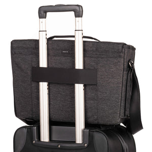 Luggage handle pass-through