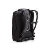 Contoured adjustable harness with lumbar support