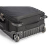 User-replaceable retractable handle, wheels, wheel housings, feet and kick plate extends product life