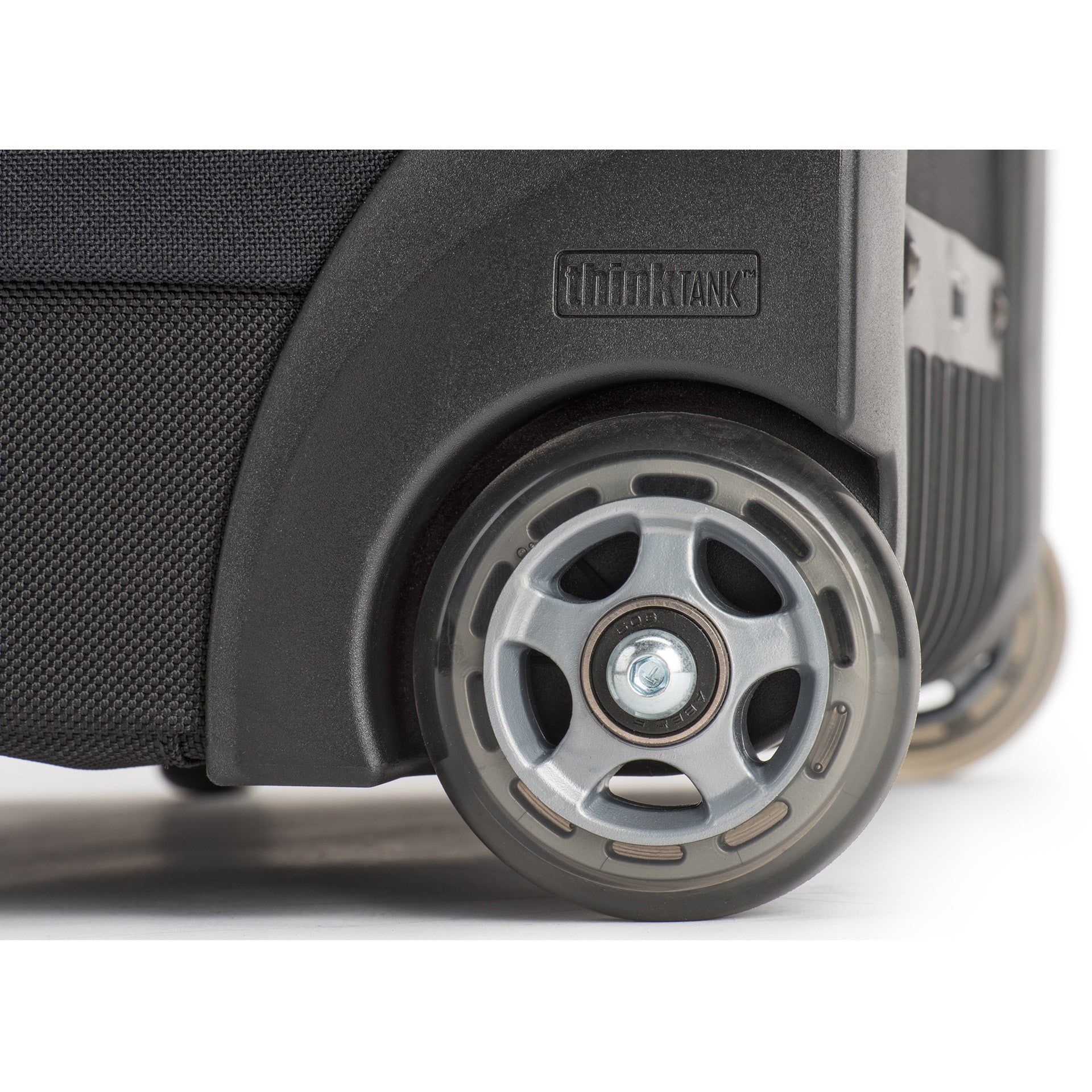 Custom-designed, high-performance, 80mm wheels with sealed ABEC grade 5 bearings for quiet rolling