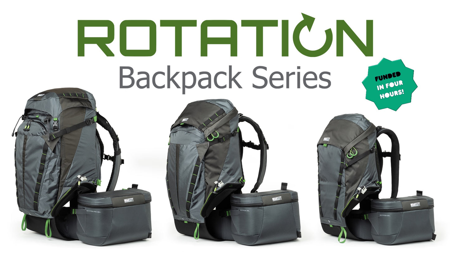 Rotation Backpack Series Kickstarter