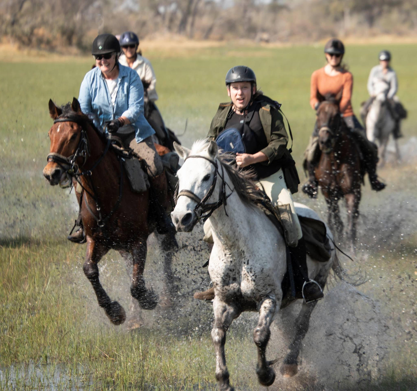 A Horseback Safari in Botswana on the Okavango Delta - with a camera!