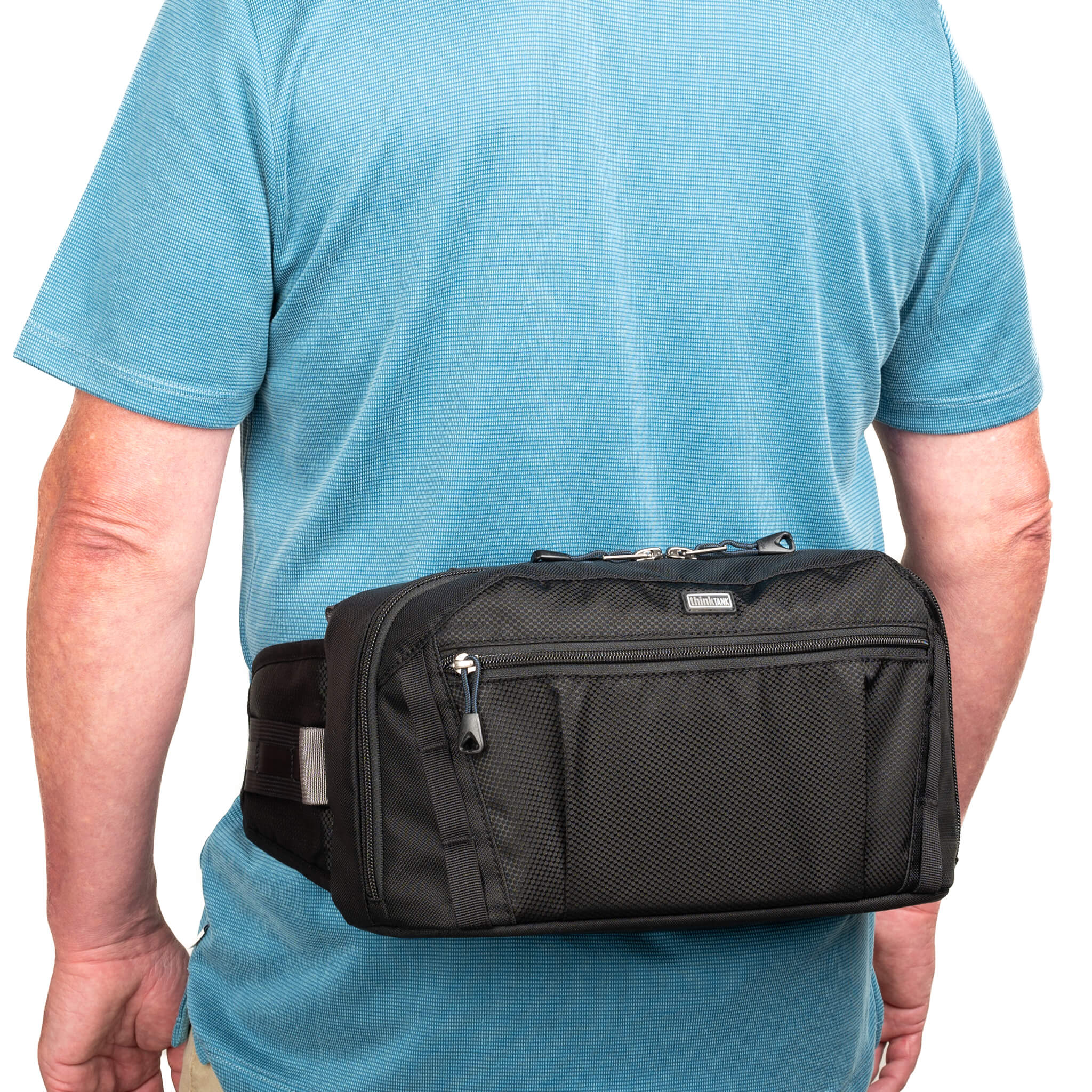 Beltpack rear position